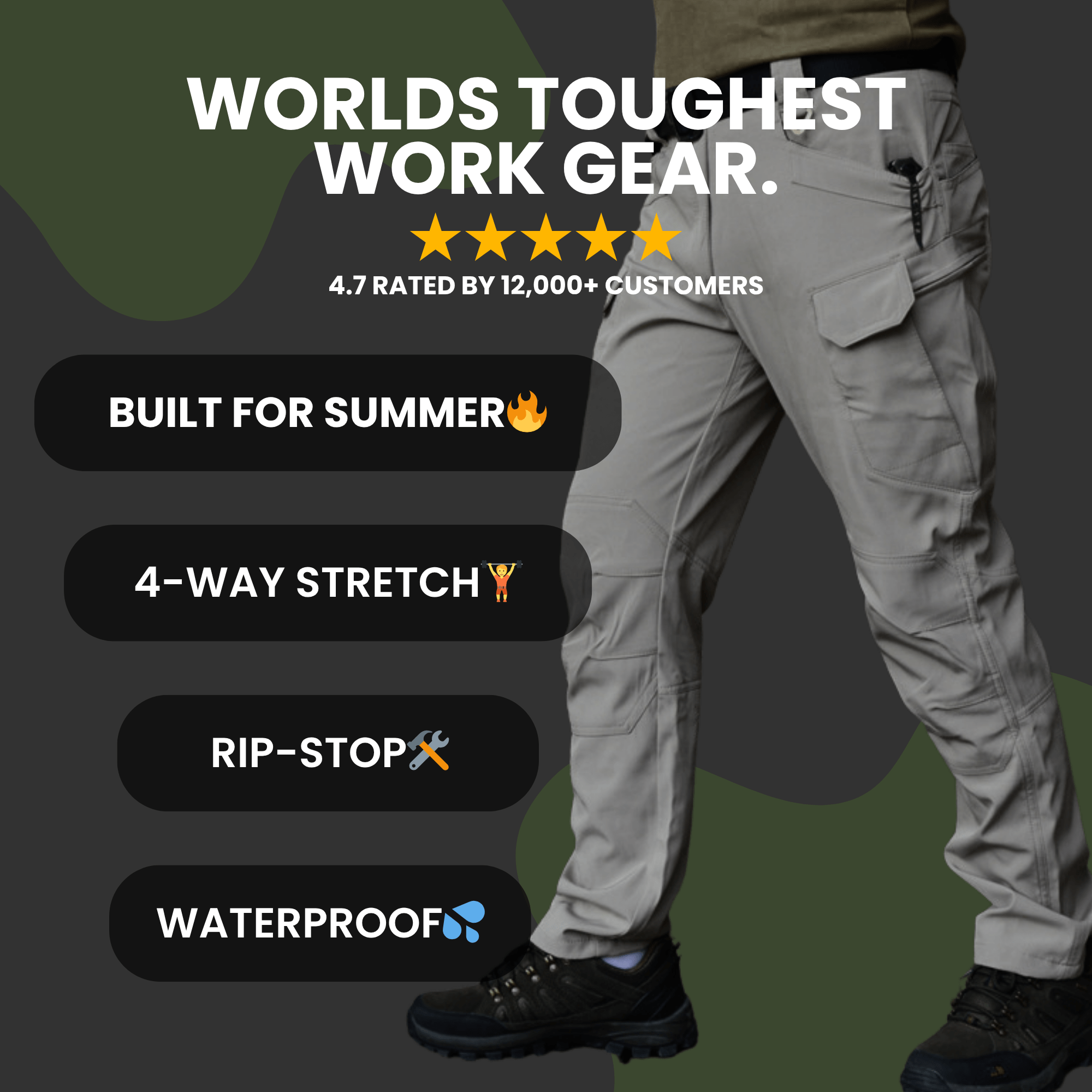 Summer Pack: Ultraflex Work Trousers & Shorts Bundle