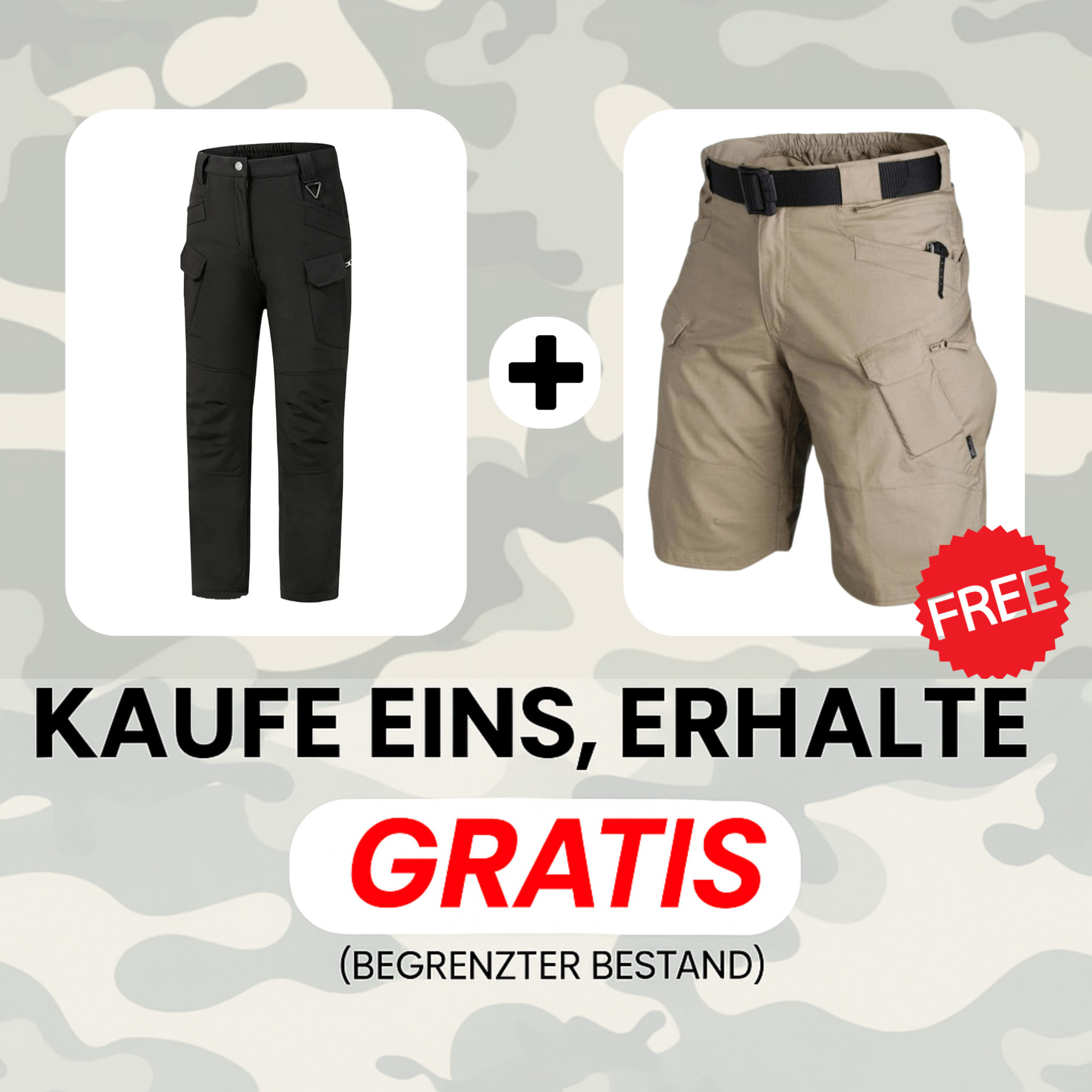 Sommerpaket: Ultraflex Arbeitshose & Shorts im Bundle