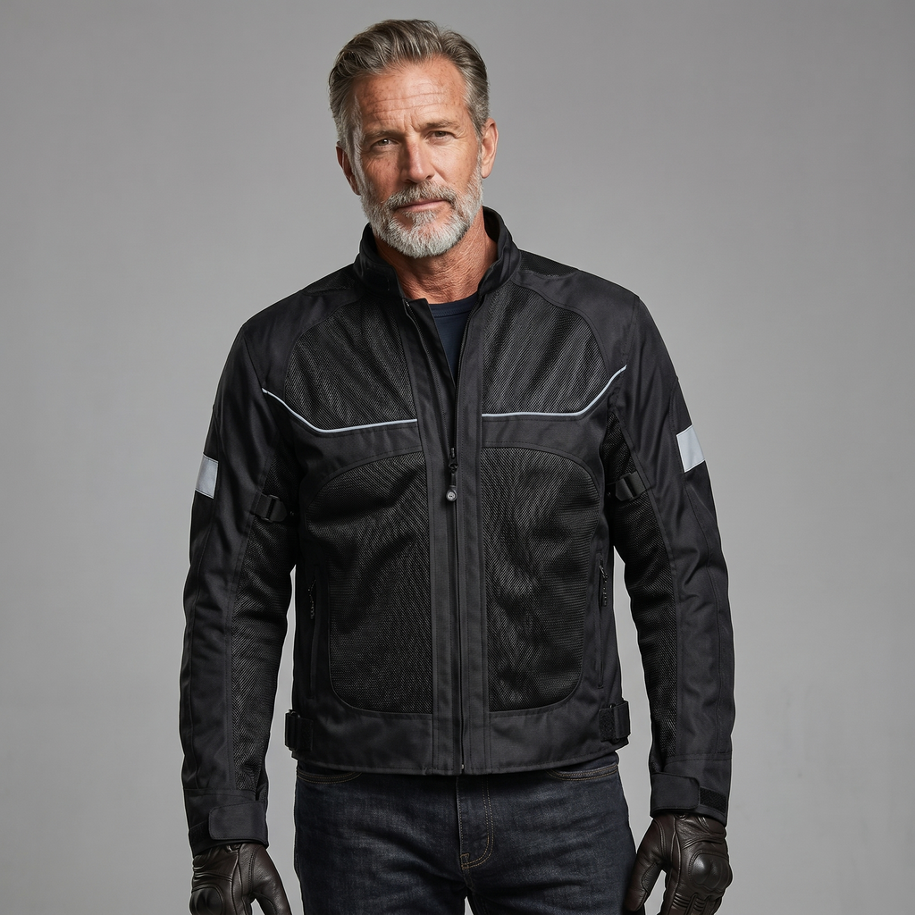 Blouson de moto respirant
