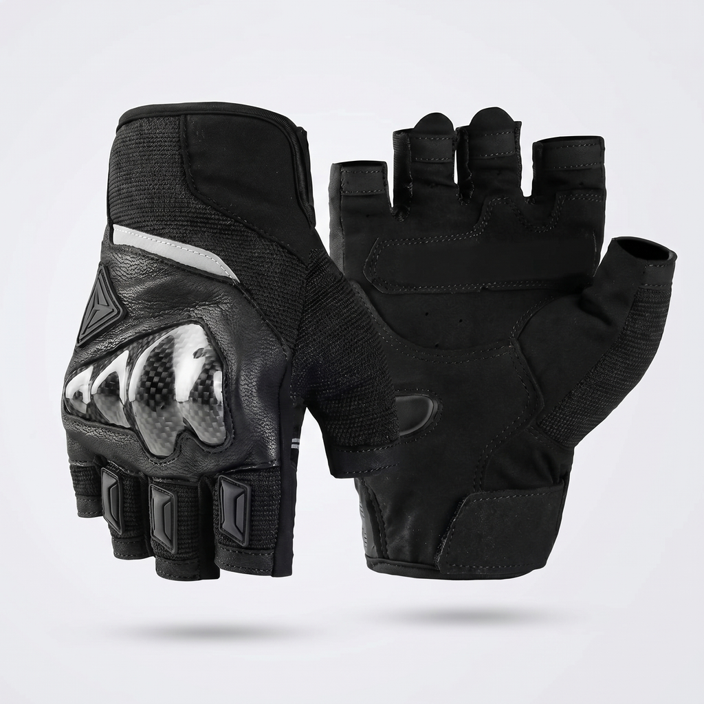 Breathable Fingerless Riding Gloves