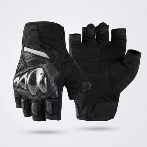 EKON Breathable Fingerless Riding Gloves