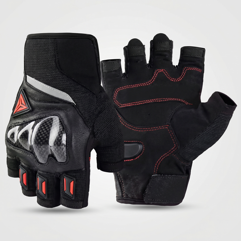 EKON Breathable Fingerless Riding Gloves
