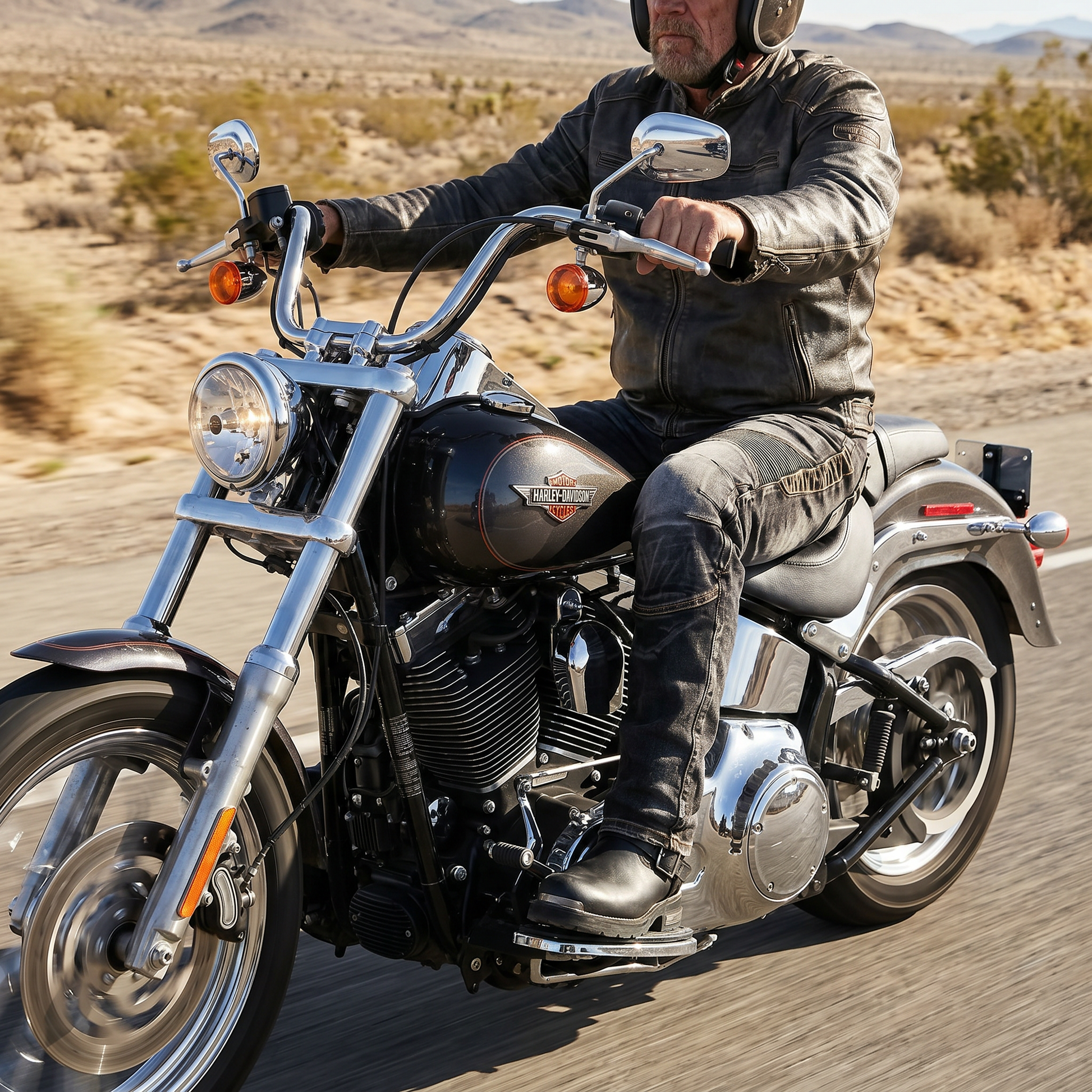 Kevlar Reinforced Riding Jeans