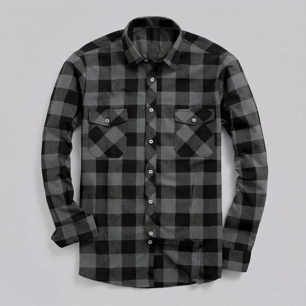 Plaid Motorcycle Shirt