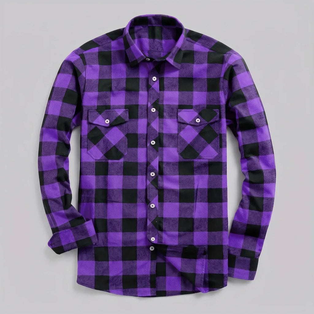 Plaid Motorcycle Shirt