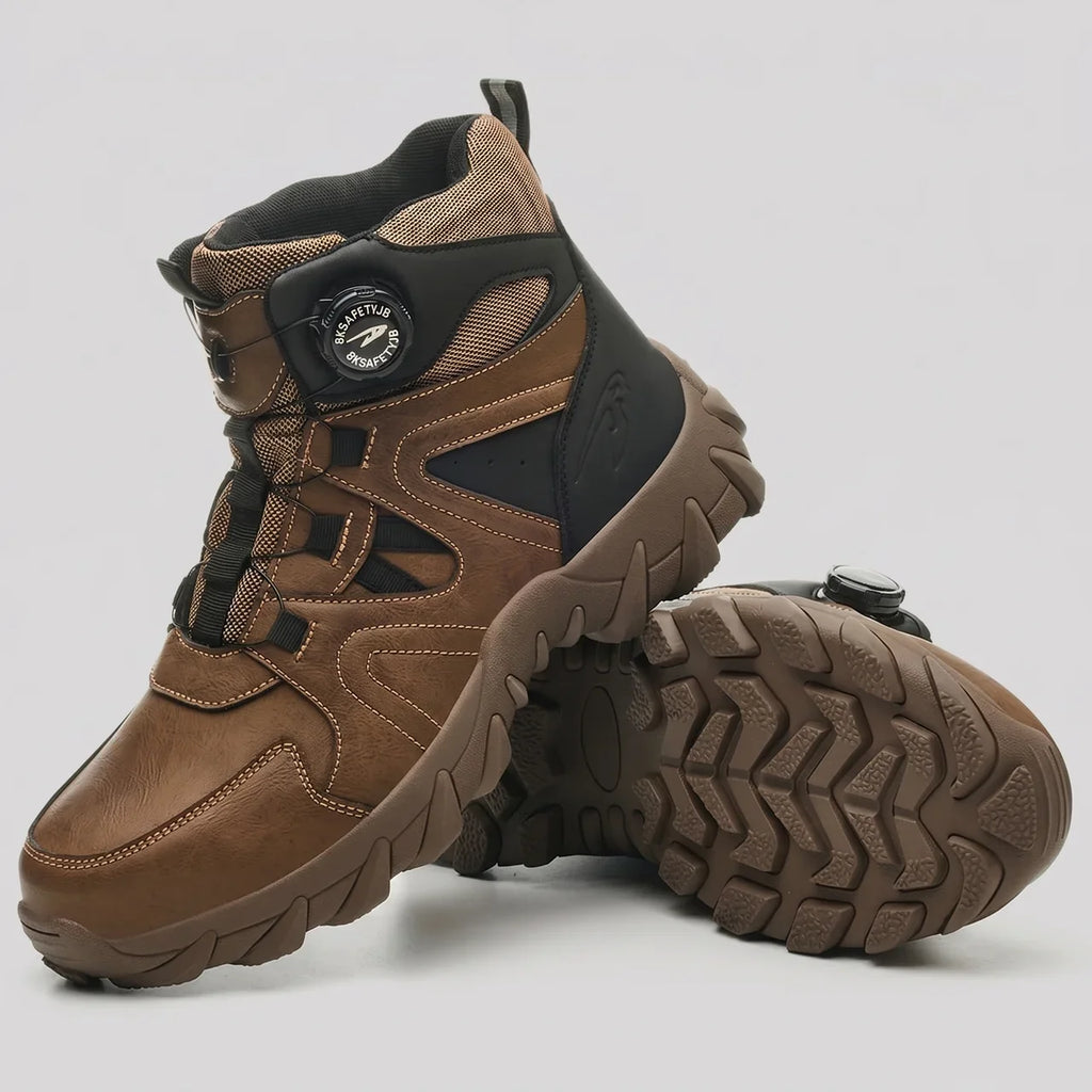 Rugged Protective Riding Boots